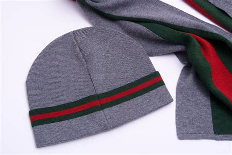 gucci beanie and scarf set